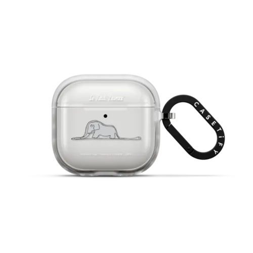Le Petit Prince Elephant Earbuds Case | AirPods 4 & 5 / Earbuds Impact Case / Frost | Image 1