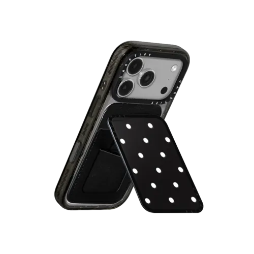 Classic Dottie Cardholder Stand | Snappy Cardholder Stand / Snappy Cardholder Stand MagSafe Compatible / Black | Image 3
