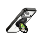 Rainbow Rinkle Snappy Grip Stand | Snappy Grip Stand / Snappy Grip Stand MagSafe Compatible / Black | Image 3