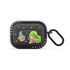Rinkle & Water Rabbit Earbuds Case | AirPods Pro 2 / Earbuds Bounce Case / Matte Charcoal | Image 1
