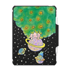 Rinkle & Water Rabbit: Star Keepers Tablet Case | iPad Air 11-inch (M2 - M4) / iPad Impact Folio Case / Black | Image 1