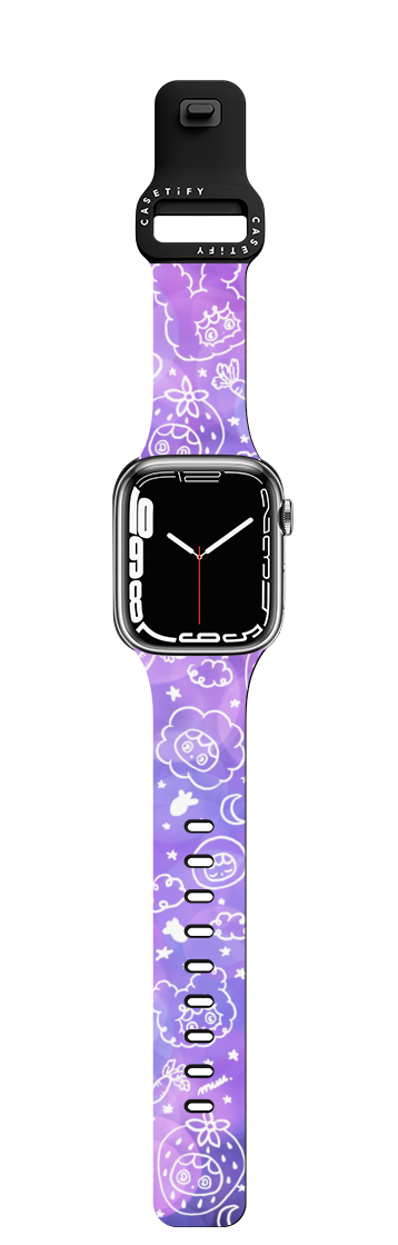 Dreamlight Rinkle Watch Band | Apple Watch Series 7-9 (45mm) / Impact Band / Black | Image 1