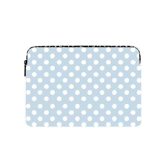 Cloudy Day Dots Laptop Sleeve | Image 1