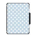 Cloudy Day Dots Tablet Case | iPad Air 11-inch (M2 - M4) / iPad Impact Folio Case / Black | Image 1