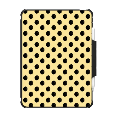 Buttercream Bliss Tablet Case | iPad Air 11-inch (M2 - M4) / iPad Impact Folio Case / Black | Image 1