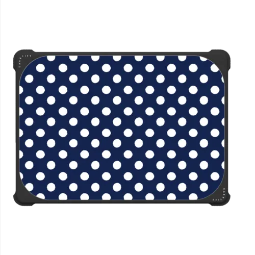 Nautical Polka Laptop Case | MacBook Pro 14-inch (M1 - M5) / MacBook Bounce Case / Black | Image 2