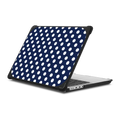 Nautical Polka Laptop Case | MacBook Pro 14-inch (M1 - M5) / MacBook Bounce Case / Black | Image 1