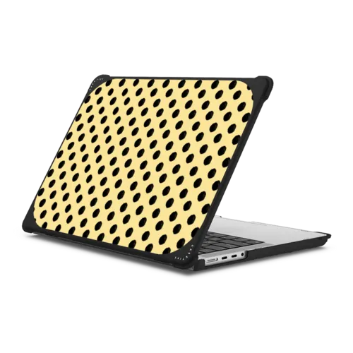 Buttercream Bliss Laptop Case | MacBook Pro 14-inch (M1 - M5) / MacBook Bounce Case / Black | Image 1