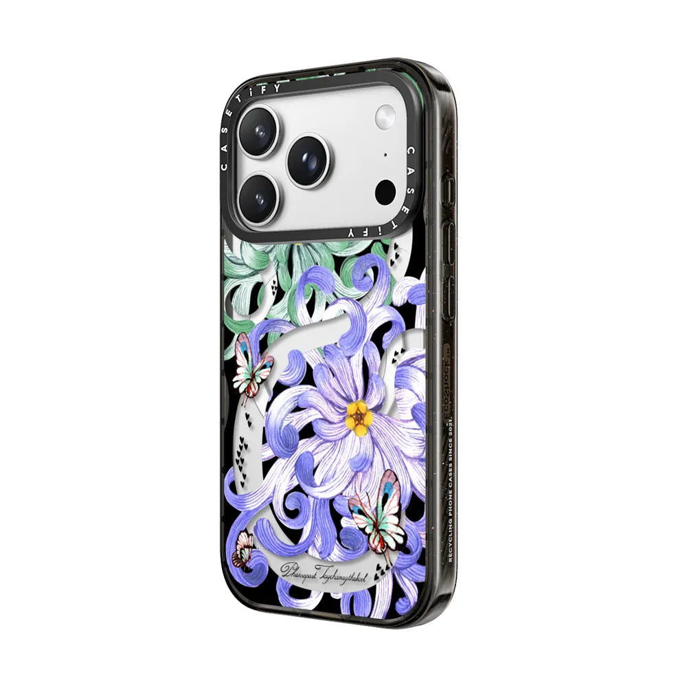 Chrysanthemum Whirl Phone Case