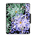 Chrysanthemum Whirl Tablet Case | iPad Pro 13-inch (M4/M5) / iPad Impact Folio Case / Black | Image 1