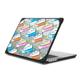 Chiikawa Chillin' Trio Ice Pop Laptop Case | MacBook Pro 16-inch (M1 - M5) / MacBook Bounce Case / Black | Image 1