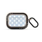 Cloudy Day Dots Earbuds Case | AirPods Pro 2 / Earbuds Bounce Case / Matte Taupe | Image 1