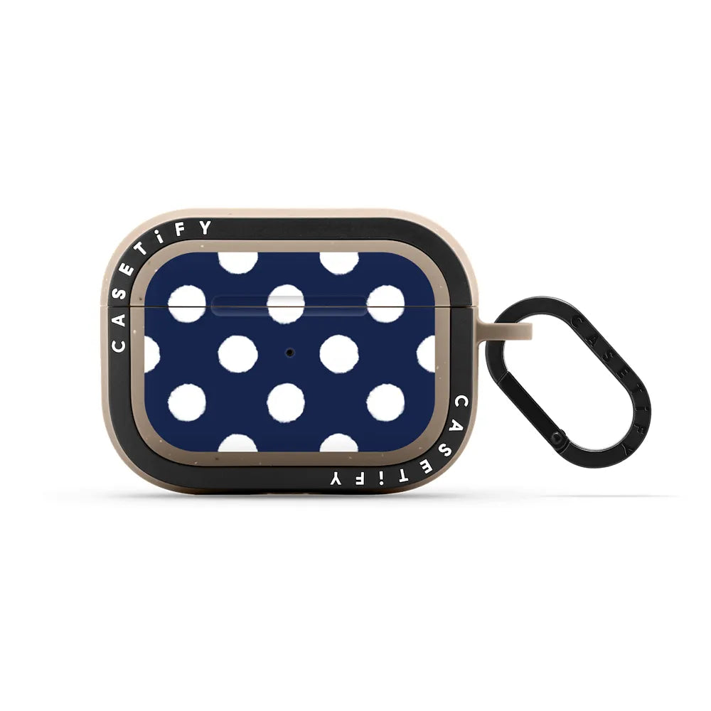 Nautical Polka Earbuds Case | Image 1