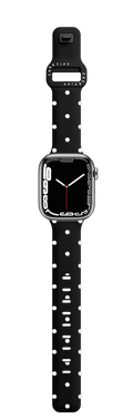 Classic Dottie Watchband | Apple Watch Series 11 & 12 (42mm) / Impact Band / Black | Image 1