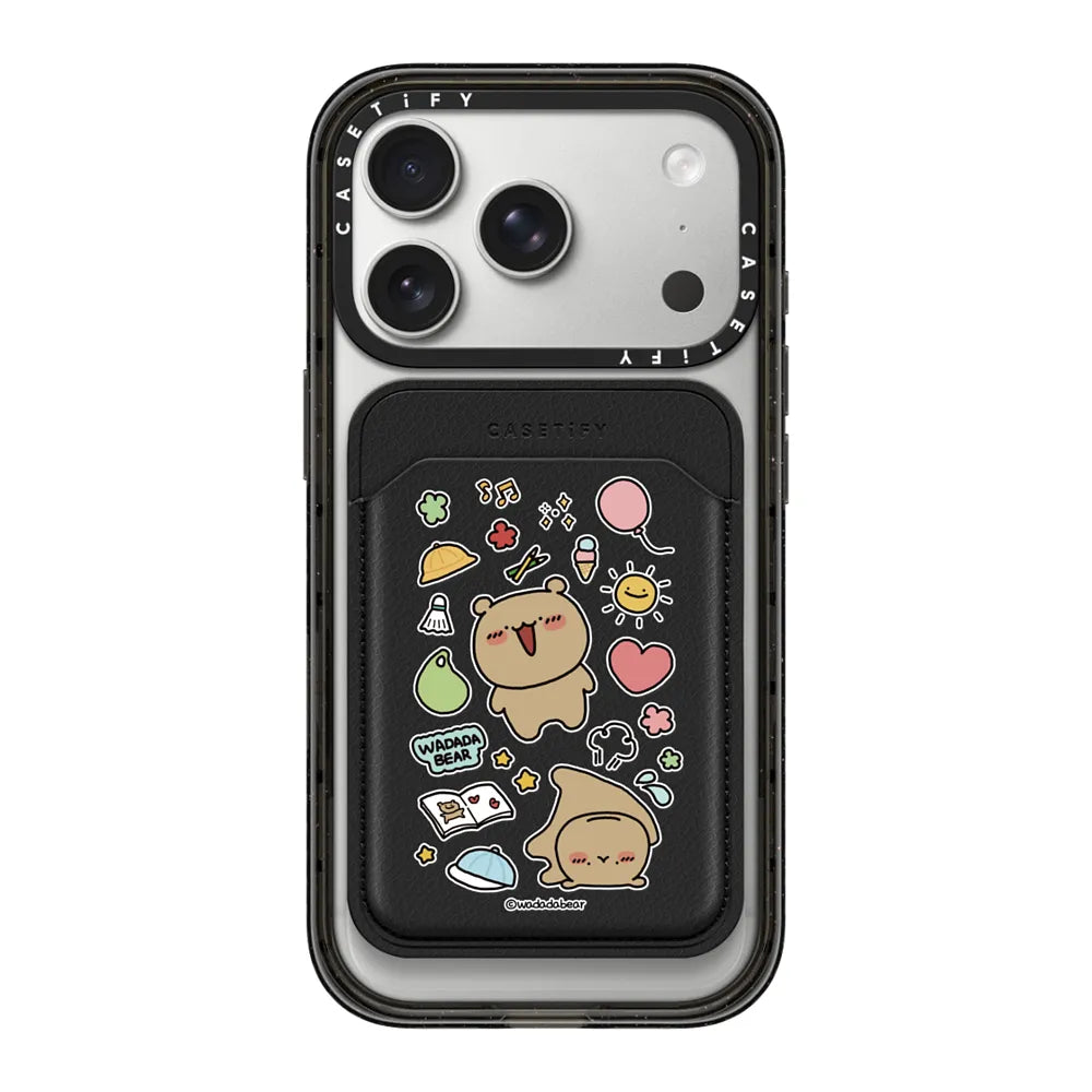 Wadadabear Daily Life MagSafe Wallet | Image 1