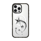 Metallic Star | iPhone 16 Pro Max / Impact Case MagSafe Compatible / Black | Image 1