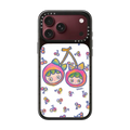 Cherries Joy Phone Case | iPhone 18 Pro Max / Impact Case MagSafe Compatible - Glossy / Glossy Black | Image 1