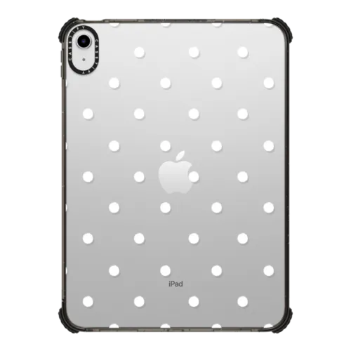 Classic Dottie Tablet Case | iPad 10.9-inch (10th gen) / iPad Impact Case / Black | Image 1