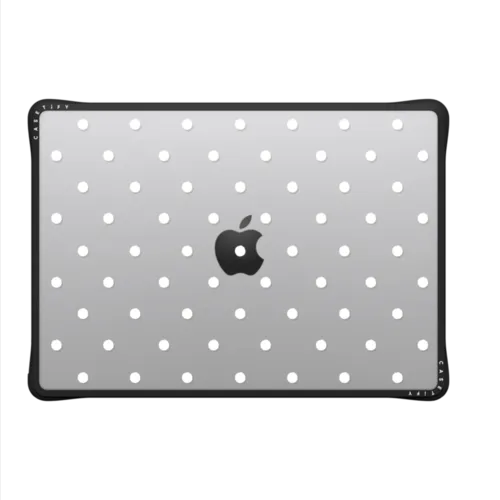 Classic Dottie Laptop Case | MacBook Pro 14-inch (M1 - M5) / MacBook Impact Case / Black | Image 2