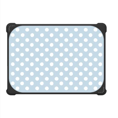 Cloudy Day Dots Laptop Case | MacBook Pro 14-inch (M1 - M5) / MacBook Bounce Case / Black | Image 2