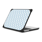 Cloudy Day Dots Laptop Case | MacBook Pro 14-inch (M1 - M5) / MacBook Bounce Case / Black | Image 1