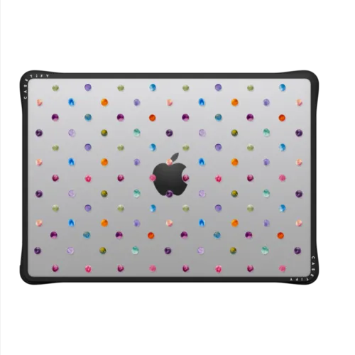 Palette of Dots Laptop Case | MacBook Pro 14-inch (M1 - M5) / MacBook Impact Case / Black | Image 2