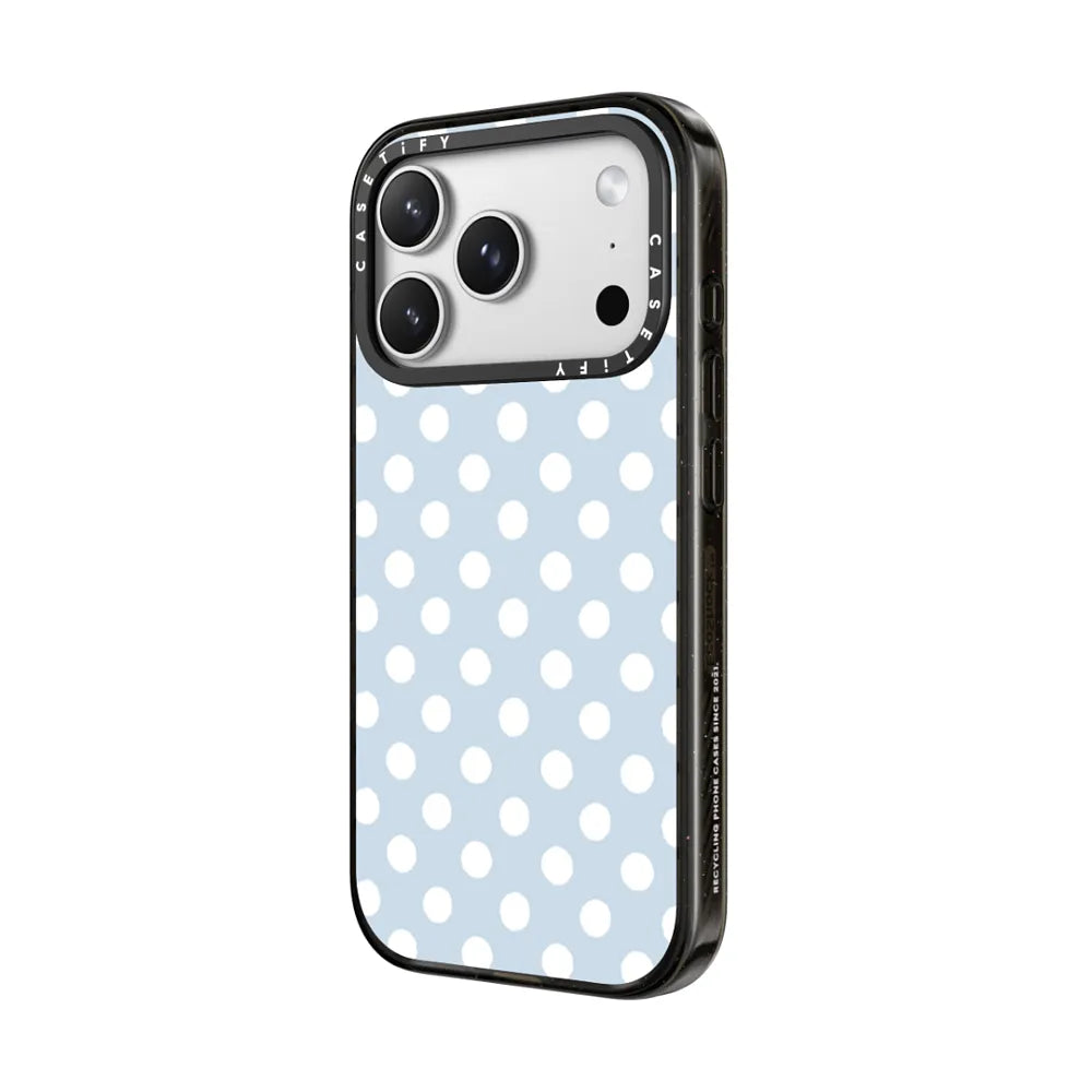 Cloudy Day Dots Phone Case
