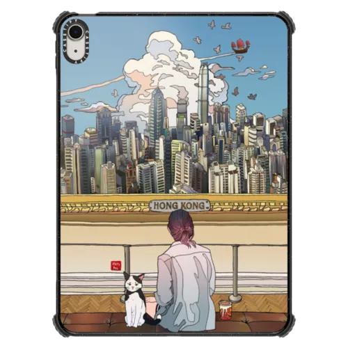 Afternoon Tea at Museum | iPad Air 11-inch (M2 - M4) / iPad Impact Case / Black | Image 1