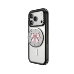 Metallic Pink Ribbon | Snappy Grip Stand / Snappy Mirror Grip Stand MagSafe Compatible / Silver | Image 2