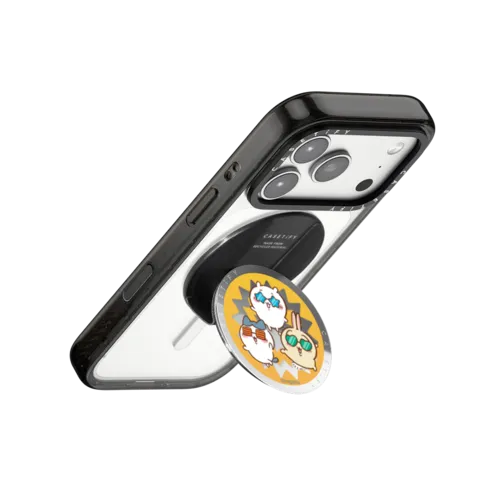 Chiikawa Sunshine Snappy Grip Stand | Snappy Grip Stand / Snappy Mirror Grip Stand MagSafe Compatible / Silver | Image 3