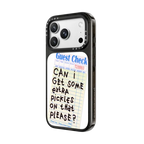 Extra Pickles Please | iPhone 18 Pro Max / Impact Case MagSafe Compatible - Glossy / Glossy Black | Image 2