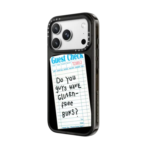 Gluten-Free Buns | iPhone 18 Pro Max / Impact Case MagSafe Compatible - Glossy / Glossy Black | Image 2