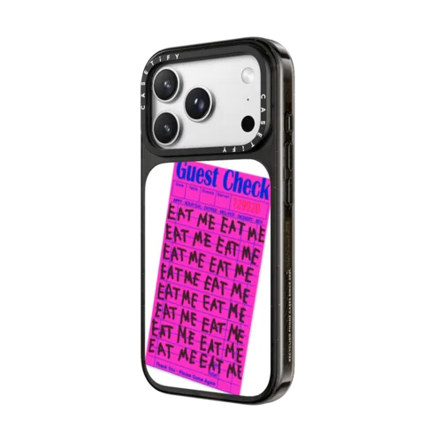 Eat Me | iPhone 18 Pro Max / Impact Case MagSafe Compatible - Glossy / Glossy Black | Image 2