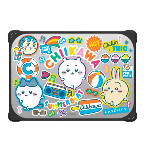 Chiikawa Summer Party Laptop Case | MacBook Pro 16-inch (M1 - M5) / MacBook Bounce Case / Black | Image 2