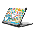 Chiikawa Summer Party Laptop Case | MacBook Pro 16-inch (M1 - M5) / MacBook Bounce Case / Black | Image 1