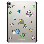 Enjoy The Springtime | iPad Air 11-inch (M2 - M4) / iPad Impact Case / Black | Image 1