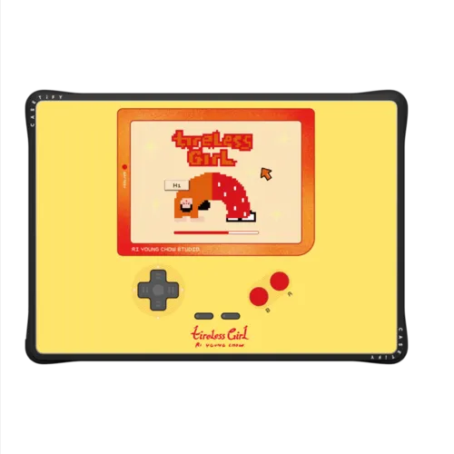 Game Girl Laptop Case | MacBook Pro 14-inch (M1 - M5) / MacBook Impact Case / Black | Image 2