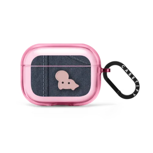 NANG on Jeans | AirPods Pro 2 / Earbuds Impact Case / Pink Fizz | Image 1