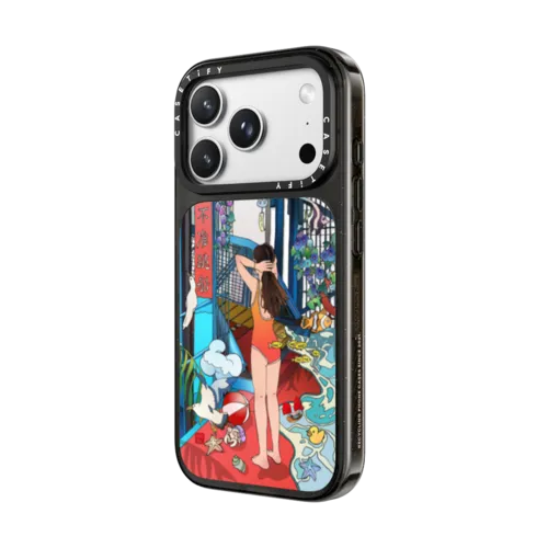 No Jumping | iPhone 18 Pro Max / Impact Case MagSafe Compatible - Glossy / Glossy Black | Image 2