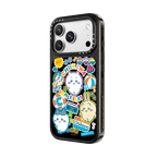 Chiikawa Summer Party Sticker Case | iPhone 18 Pro Max / Impact Case MagSafe Compatible - Glossy / Glossy Black | Image 2