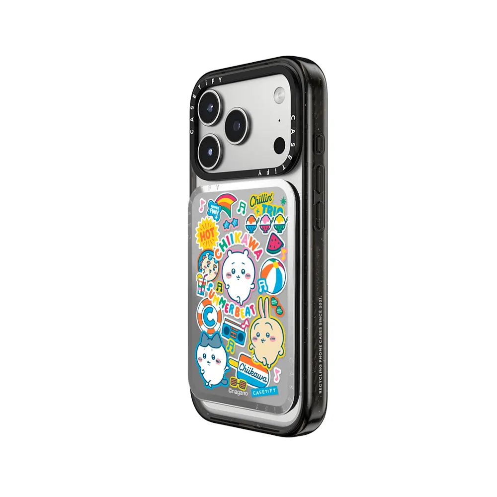 Chiikawa Summer Party Sticker Snappy Cardholder Stand