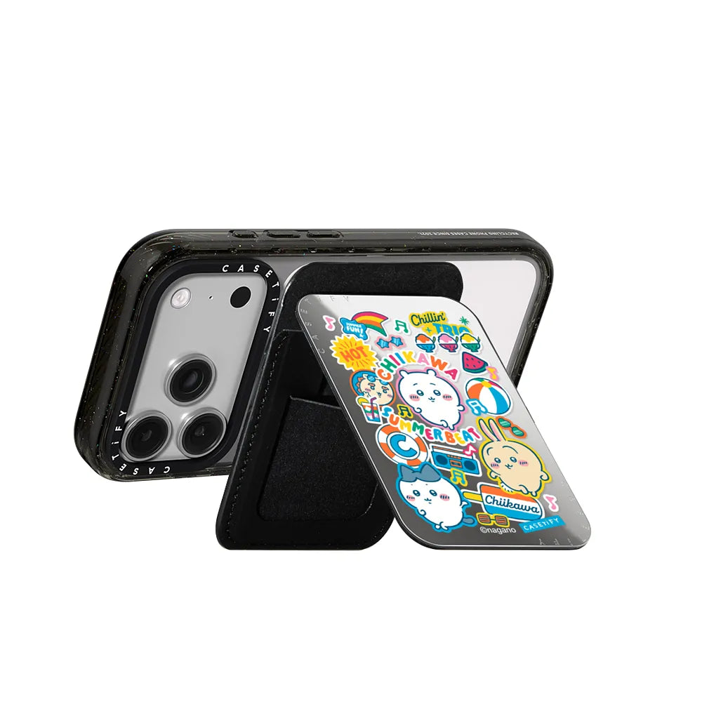 Chiikawa Summer Party Sticker Snappy Cardholder Stand