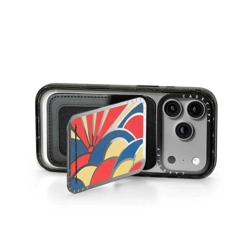 V&A Geometry Edit, Sun/Cloud Snappy Cardholder Stand