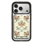 V&A Rococo Edit, Brocaded Roses Snappy Cardholder Stand | Image 1