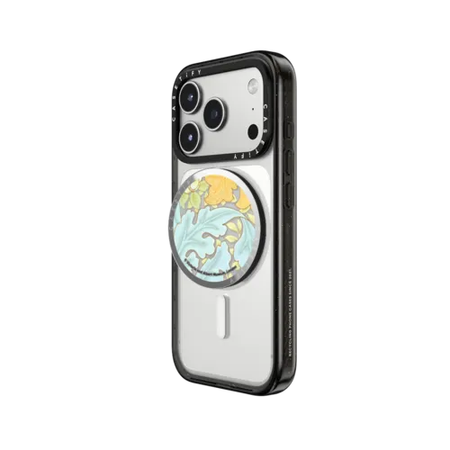 V&A Morris Edit, St James's Snappy Grip Stand | Snappy Grip Stand / Snappy Mirror Grip Stand MagSafe Compatible / Silver | Image 2
