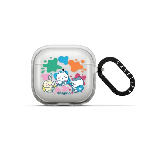Chiikawa Water Gun Earbuds Case | AirPods 4 & 5 / Earbuds Impact Case / Frost | Image 1