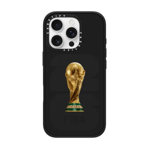 FIFA WORLD CUP 26™ TROPHY CASE | iPhone 16 Pro / Impact Case MagSafe Compatible / Matte Black | Image 1