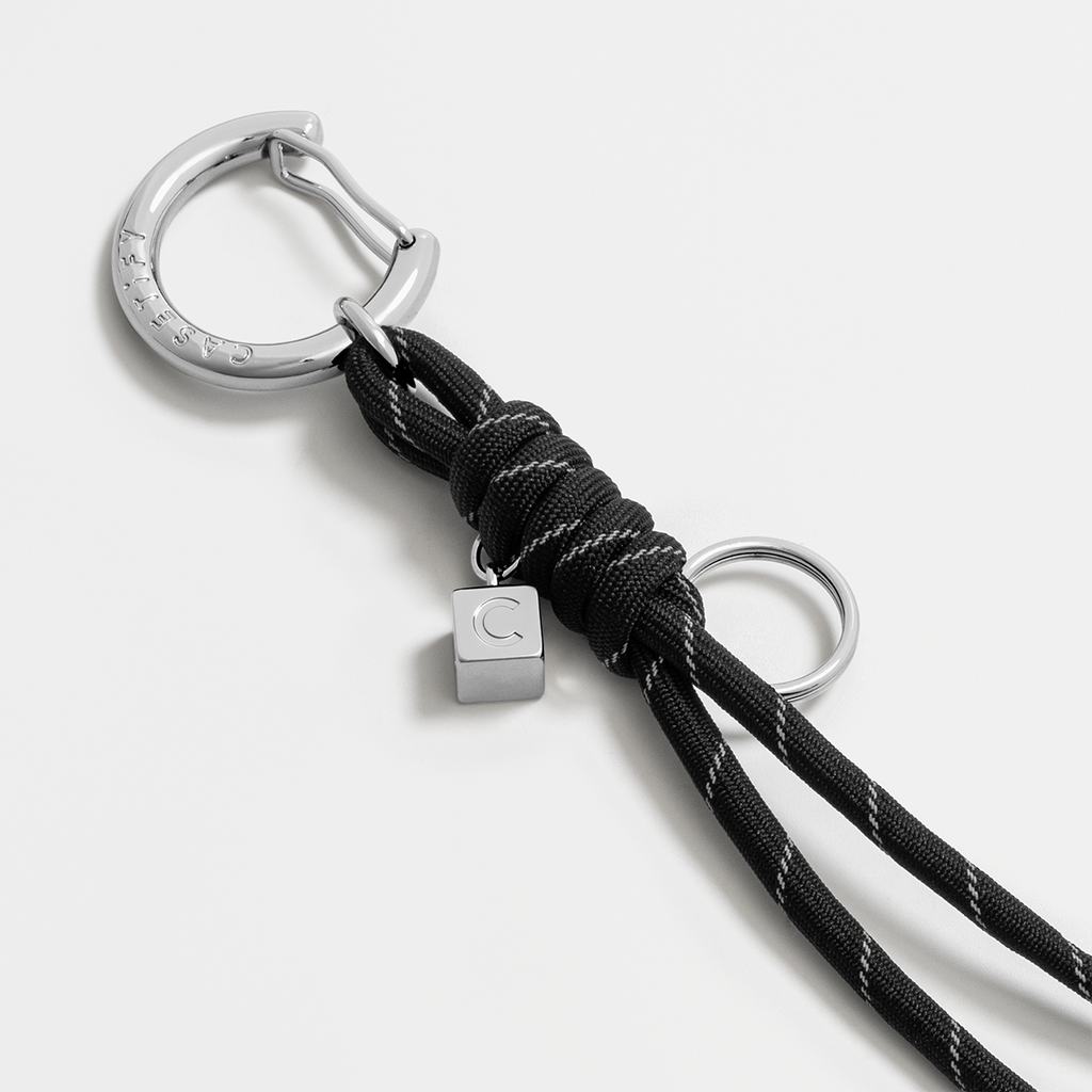 Rope Bag Charm - Black