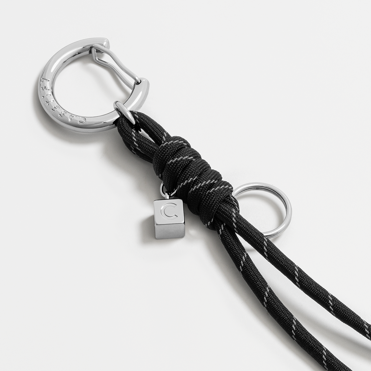 Rope Bag Charm - Black