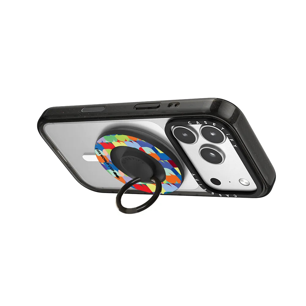 FIFA WORLD CUP 26 PATTERN SNAPPY RING HOLDER